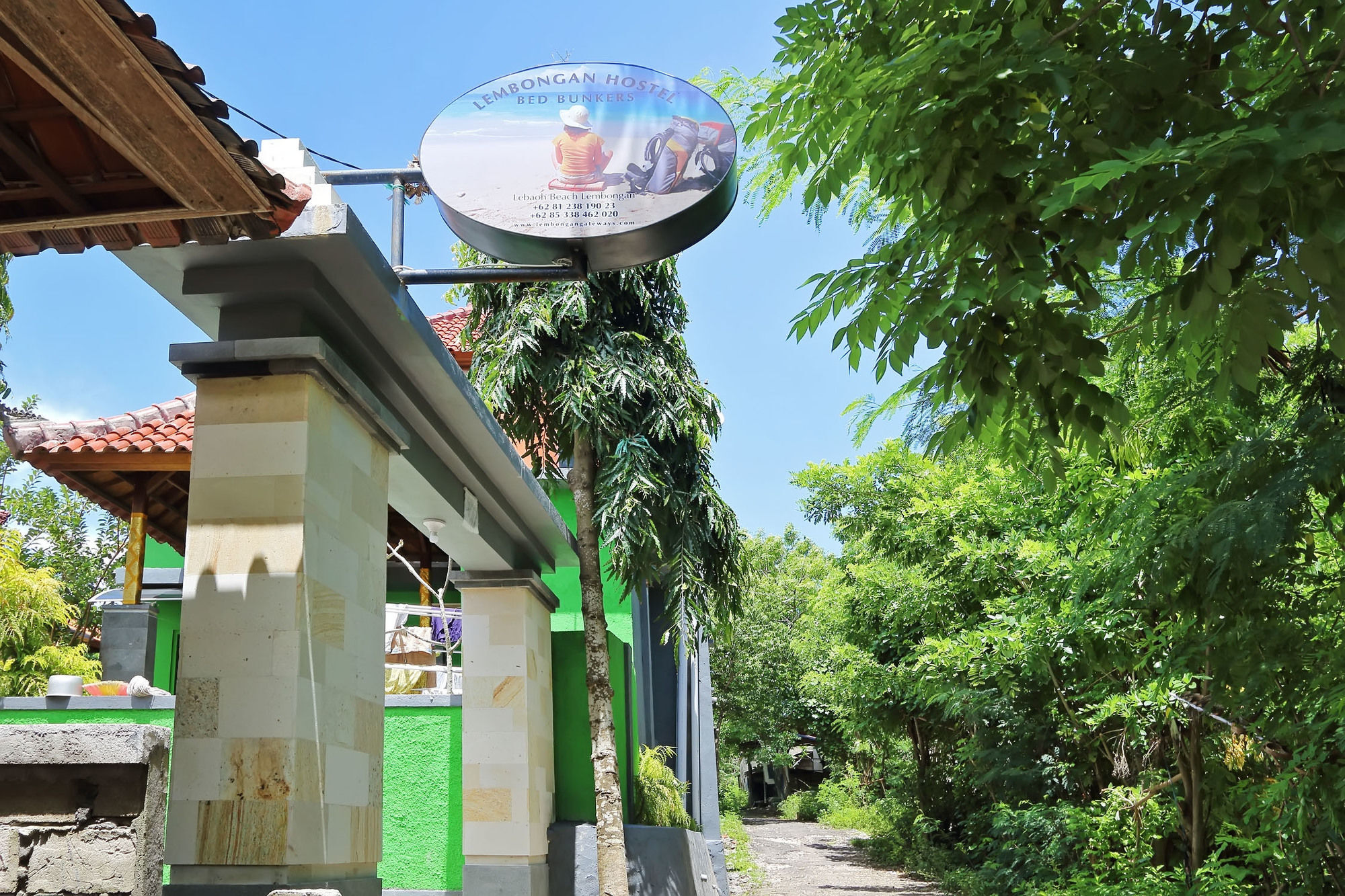 Lembongan Hostel Екстер'єр фото